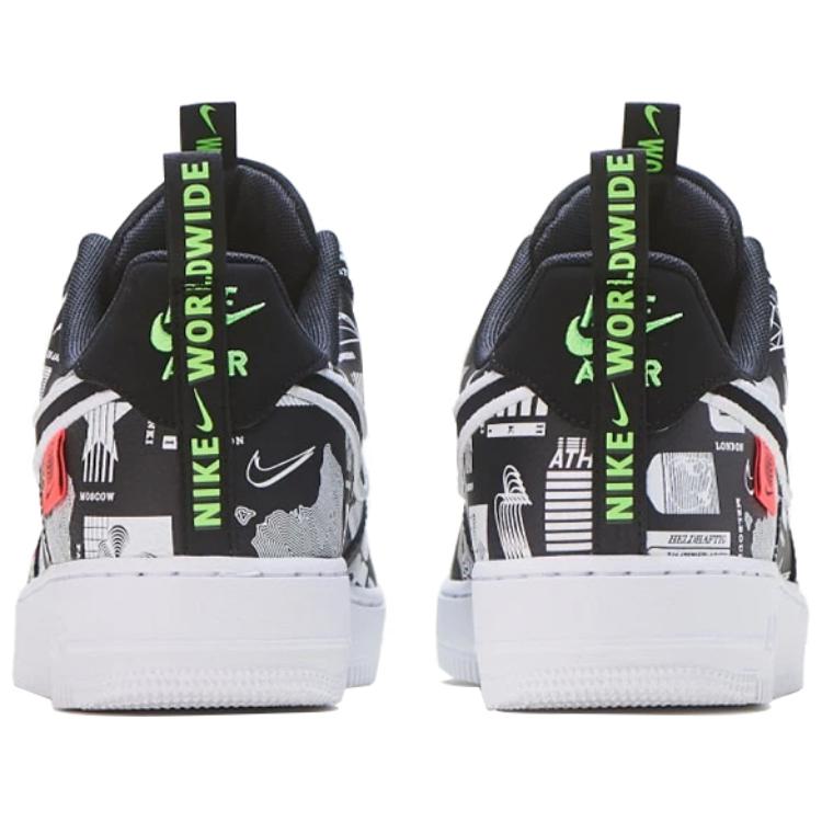 Кроссовки Nike Air Force 1 '07 LX (черный) — Чёрный — фото 5