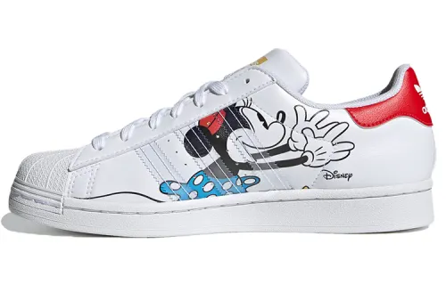 Superstar Disney x Superstar Adidas Originals 'Mickey and Minnie - White Vivid Red'