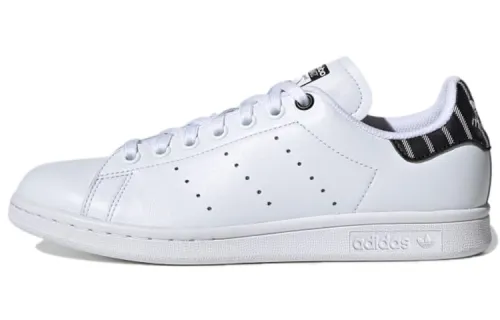 Adidas Originals Stan Smith Slip Resistant Low top Skateboard Shoes Women's Cloud White