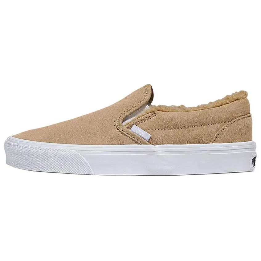 Vans Slip on Low top Skateboard Shoes Unisex Brown