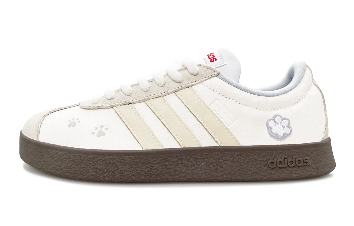Adidas VL COURT 2.0 Slip Resistant Cushioning Abrasion Resistant Slip Resistant Cushioning Abrasion Resistant Low top
