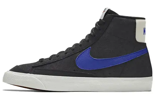 Nike Blazer Versatile Waterproof Mid top Skateboard Shoes Men's Black