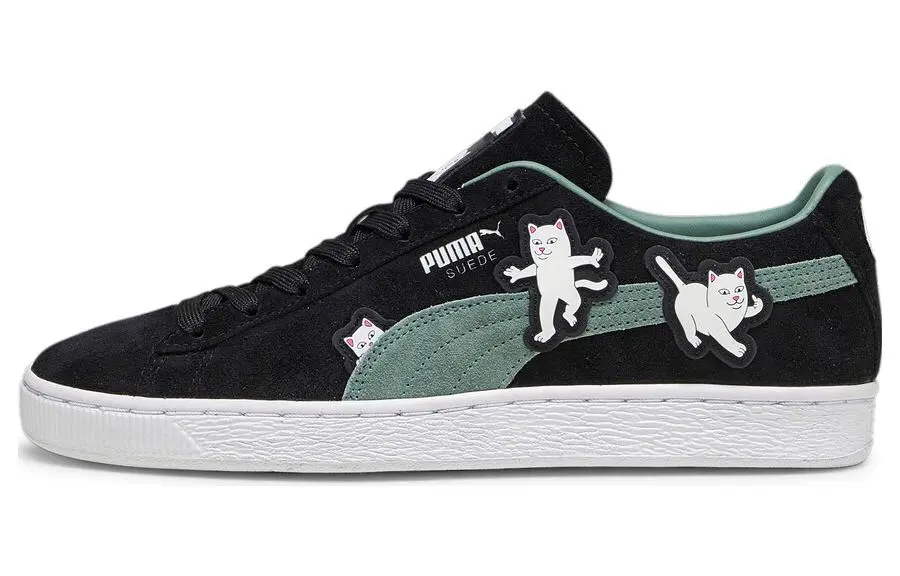 RIPNDIP X Puma Suede "Lord Nermal" Black Eucalyptus