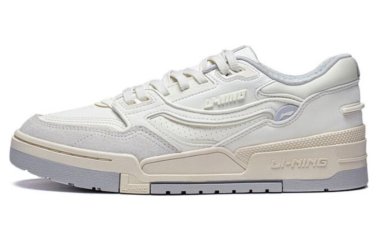 LiNing Li Ning 001 BTC Btc wear-resistant and breathable low-top sneakers women's white