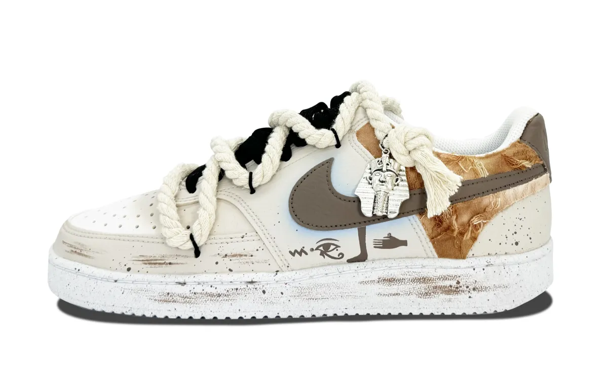 Nike Court Vision 1 Slip Resistant Slip Resistant Low top Skateboard Shoes Men's Sand