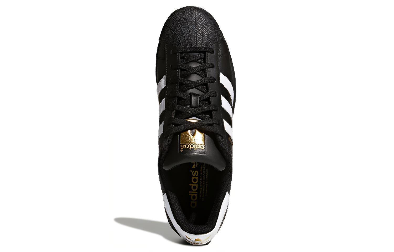 Кеды adidas Originals Superstar Foundation (черно-белые) — фото 5