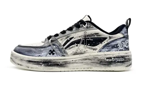 Li Ning Sycee V2 Slip Resistant Abrasion Resistant Slip Resistant Abrasion Resistant Low top Skateboard Shoes Men's