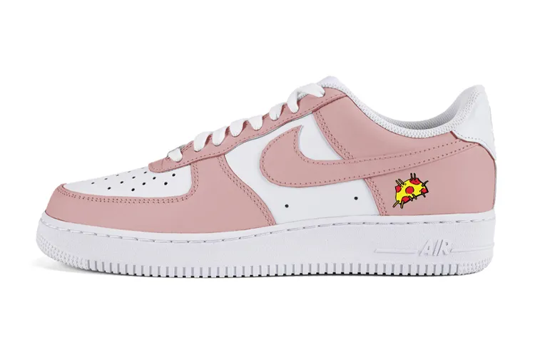 Nike Air Force 1 Air Force 1 Low top Skateboard Shoes Women's Light Red