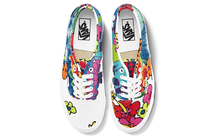 Кеды Vans Authentic (разноцветные) — фото 3