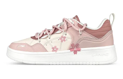 Li Ning Low top Skateboard Shoes Women's Yao Pink