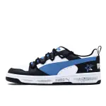 PUMA Rebound V6 Blue Shooting Star Slip Resistant Abrasion Resistant Low top Skateboard Shoes Unisex Black White Blue