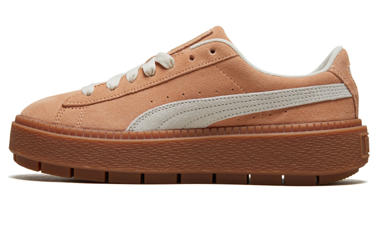 PUMA Platform Trace Low top Skateboard Shoes Women's Brown