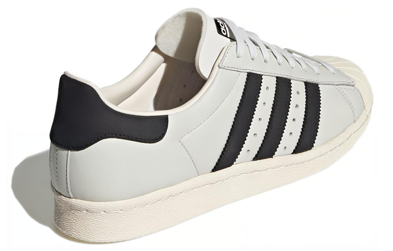 Кеды adidas originals Superstar (серо-бело-черные) — фото 4