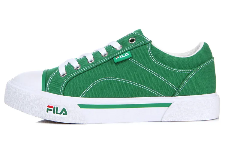 FILA Como Skateboard Shoes Unisex Low Top Green