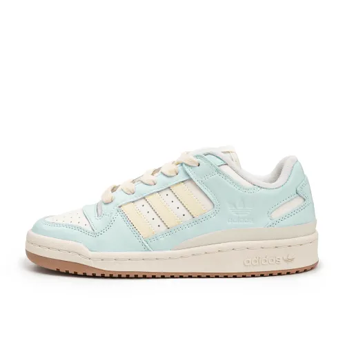 Adidas Originals FORUM Cushioning, Wear Resistant Low top Skateboard Shoes Unisex Mint Green