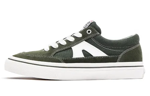 Vision Street Wear Stick Canvas Leather Slip Resistant, Abrasion Resistant, Lightweight Low top Skateboard Shoes Unisex