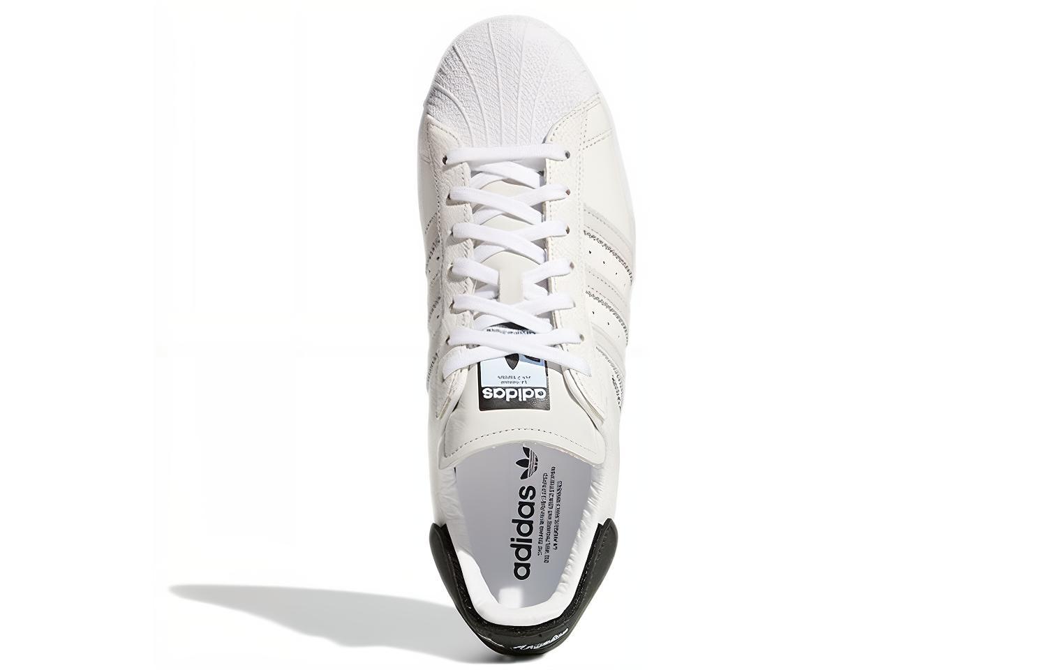 Крупные кеды adidas originals SUPERSTAR (бежевые) — 奶白 — фото 5