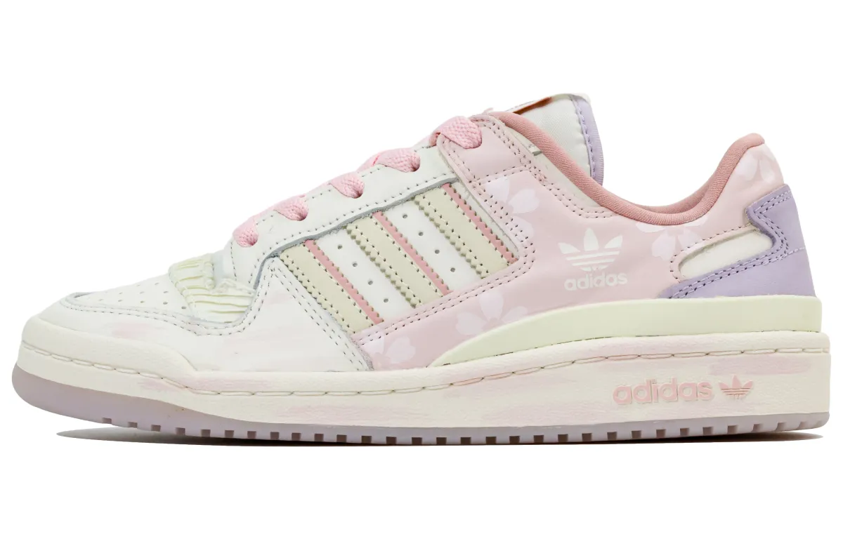 Adidas Originals FORUM Extreme Footwear, Pinellia Green Flower Cushioning Low top Skateboard Shoes Women's