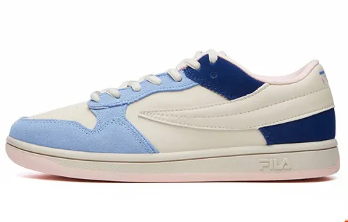 FILA FUSION T88 SKB Fabric Low top Skateboard Shoes Women's White Blue