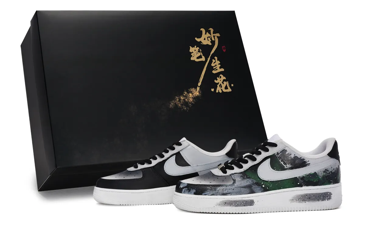 Nike Air Force 1 Skateboard Shoes Unisex Low Top Green