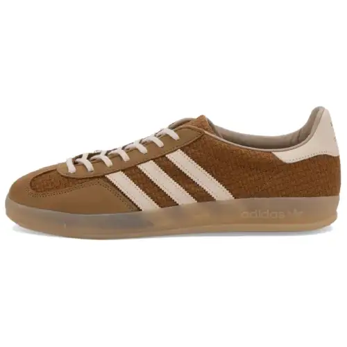 Gazelle Adidas Originals Indoor 'Cotton Weave Pack - Brown Desert'