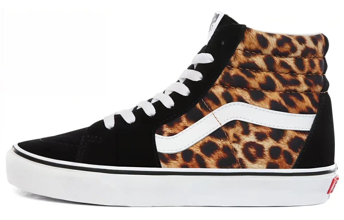 Sk8 Vans-Hi 'Leopard'