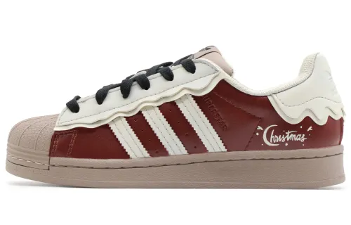 Adidas Low top Skateboard Shoes Women's White Red