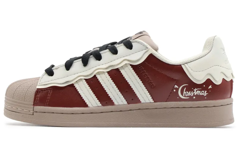 Adidas Low top Skateboard Shoes Women's White Red