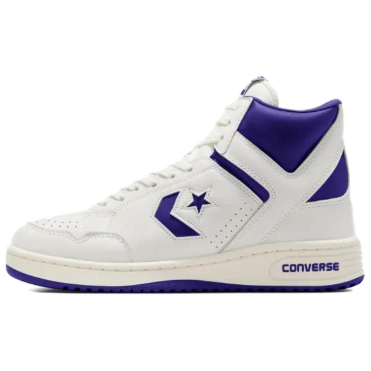 Weapon Converse Mid 'Vintage White Court Purple'