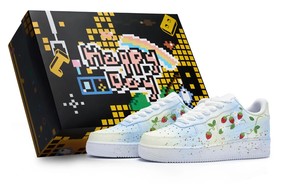 Nike Air Force 1 07 811 Manufacturing, Listening To The Wild, Special Shoe Box Low top Skateboard Shoes Men's