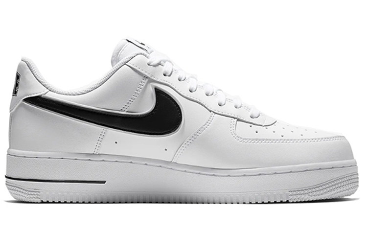 Кроссовки Nike Air Force 1 7 OG (черно-белые) — Чёрный / белый — фото 2