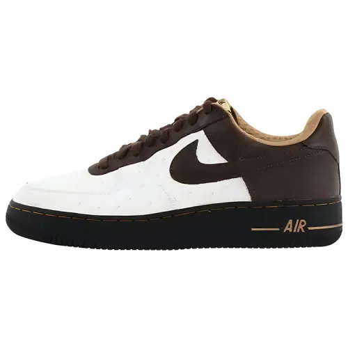 Nike Air Force 1 Cushioning, Wear Resistant Low top Skateboard Shoes Unisex Brown