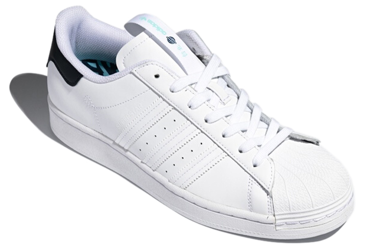 Кеды adidas originals Superstar (бело-синие) — фото 3