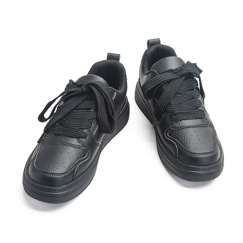 Jifffly Low top Skateboard Shoes Unisex Black