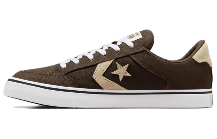 Converse Tobin Comfortable Slip Resistant Lightweight Non slip Lightweight Low top Skateboard Shoes Unisex Coffee