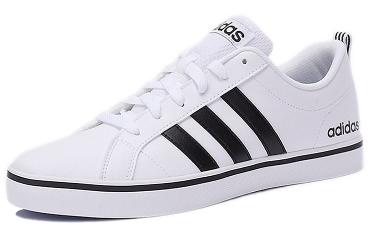 Мужские кеды adidas Neo VS Pace (белый / черный) — Белый / чёрный — фото 2