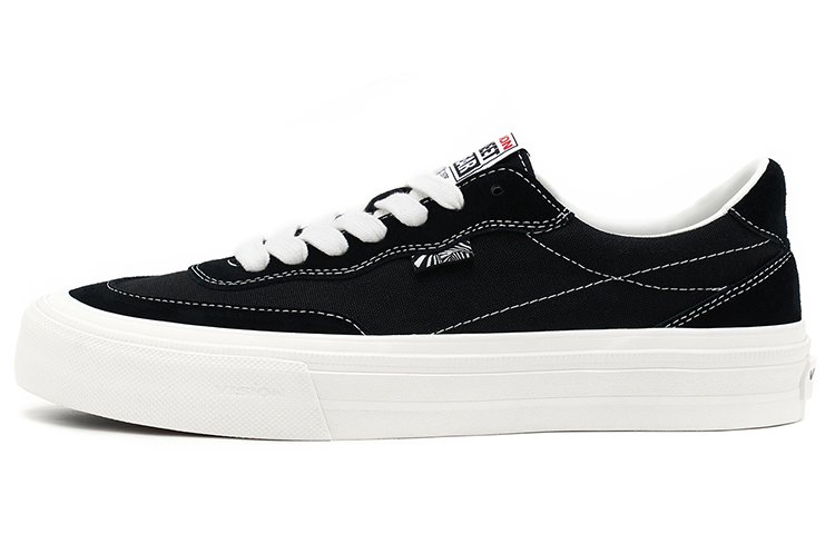 Vision Street Wear Flat Top Low top Skateboard Shoes Unisex Black