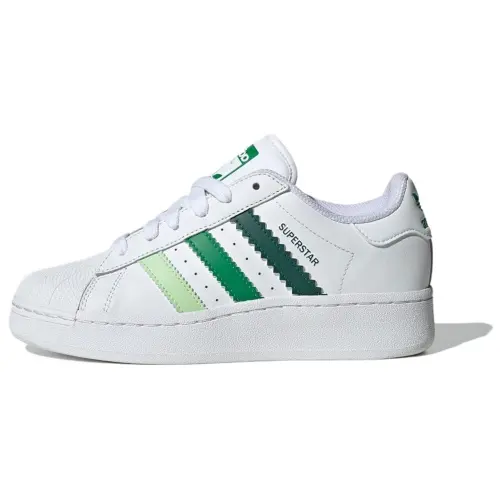 Superstar Wmns Adidas Originals Xlg 'White Collegiate Green' Women's