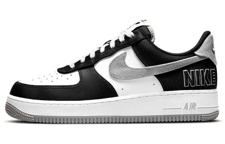 Nike Air Force 1 LV8 EMB Comfortable Anti-slip, wear-resistant, balanced and lightweight Low-top Shoes Men's White, Gray, Black