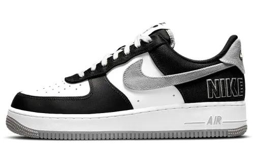 Nike Air Force 1 LV8 EMB Comfortable Anti-slip, wear-resistant, balanced and lightweight Low-top Shoes Men's White, Gray, Black