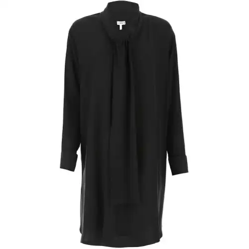 LOEWE Long Sleeved Dresses Women's Black Moderate