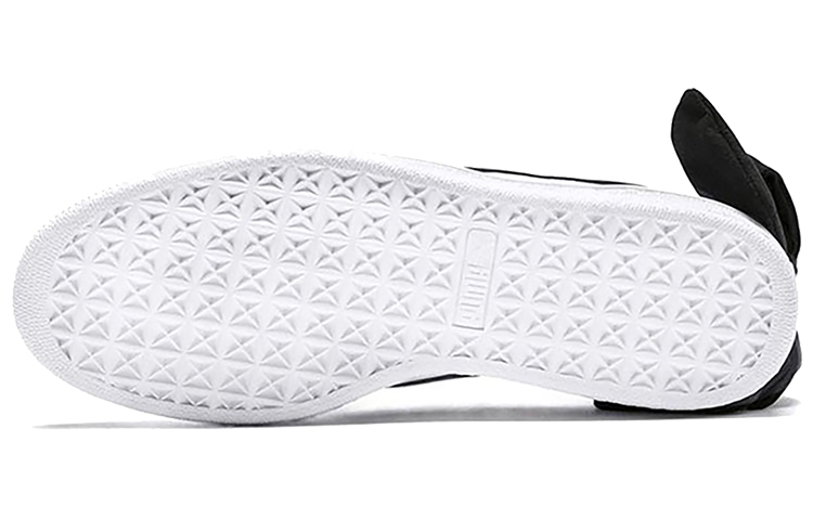 Женские кеды PUMA Basket Bow (черно-белый) — Чёрный / белый — фото 6
