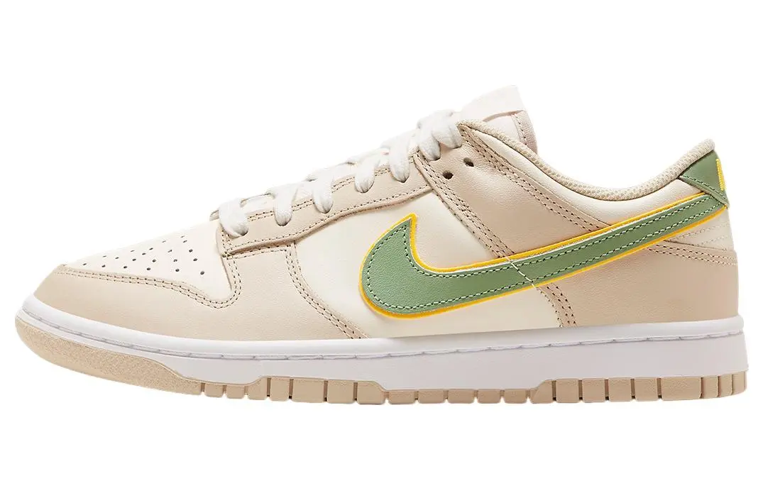 Nike Dunk Low Pale Ivory Oil Green Women's