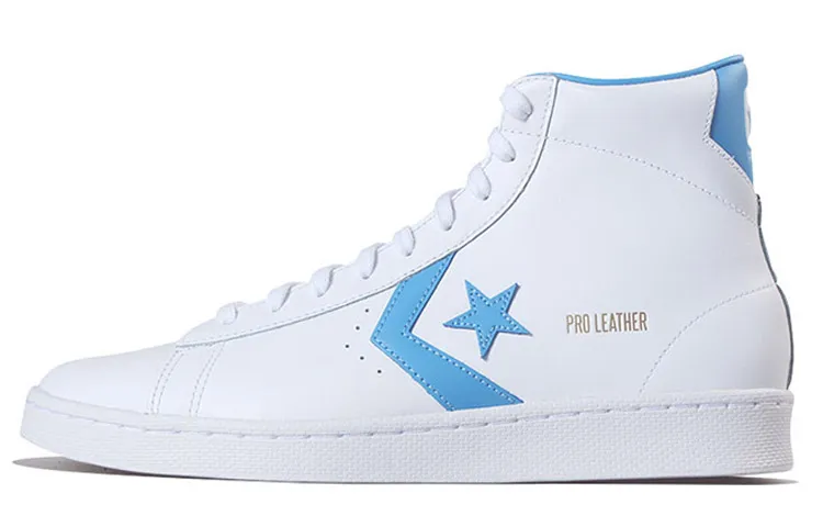Pro Leather Converse Hi 'White Blue'