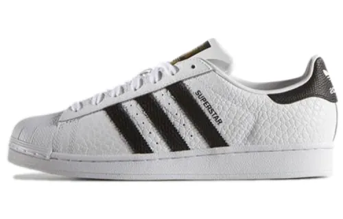Adidas Originals Superstar Lightweight Cozy Skate Shoes White Black Unisex 'Black White'