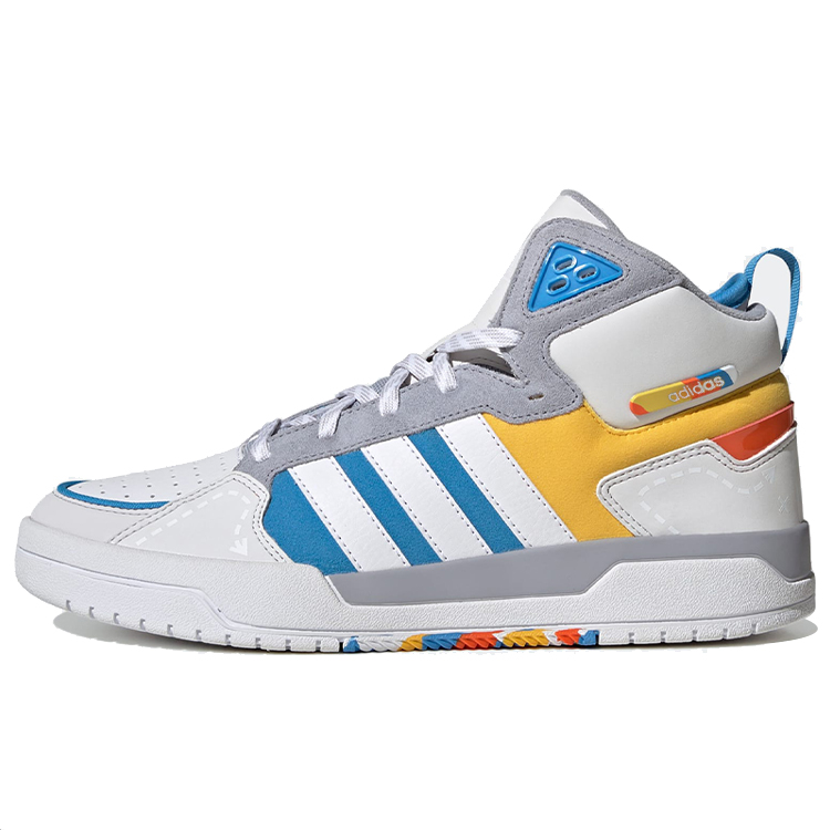 Adidas Neo 100DB Mid Basketball Shoes 'Multi Color' Women's
