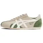Onitsuka Tiger Runspark Slip Resistant Abrasion Resistant Low top Skateboard Shoes Unisex Beige Green