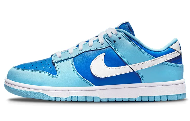 Nike Dunk Retro Qs 'Argon' Leather Fashion Trend Low top Skateboard Shoes Unisex Blue