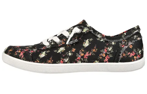 Skechers Bobs Skateboard Shoes Women's Low Top Black