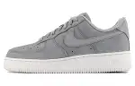 Nike Air Force 1 Low ''Grey Nubuck'' Anti-Slip And Wear-Resistant Lightweight Low-Top Skateboard Shoes Matte Gray